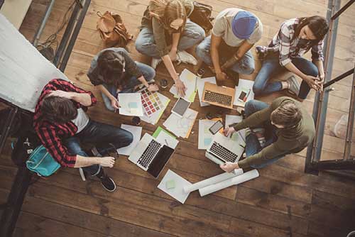 MercuryGate University - Students Studying Together