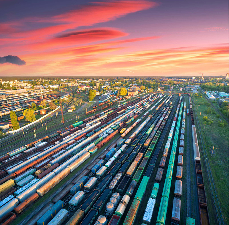 Rail Container Yard