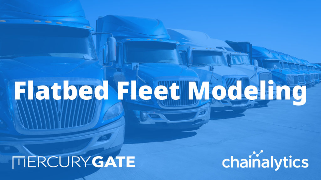 MercuryGate Minutes Flatbed Fleet Modeling
