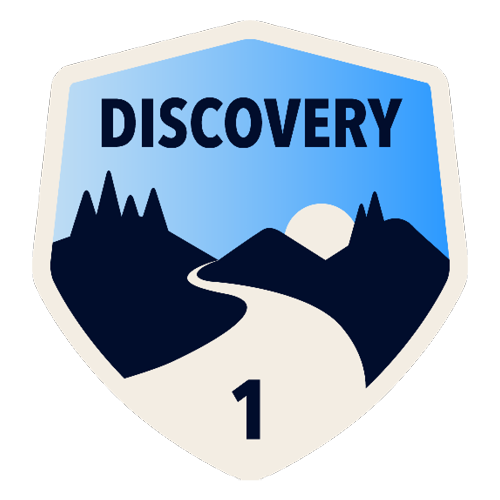 TMS Journey Stage 1 - Discovery Badge