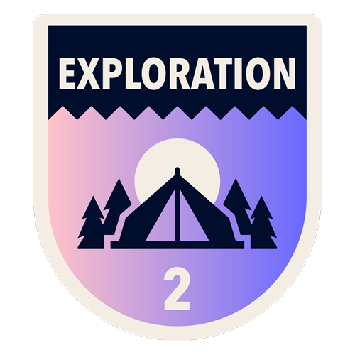 TMS Journey Stage 2 - Exploration Badge
