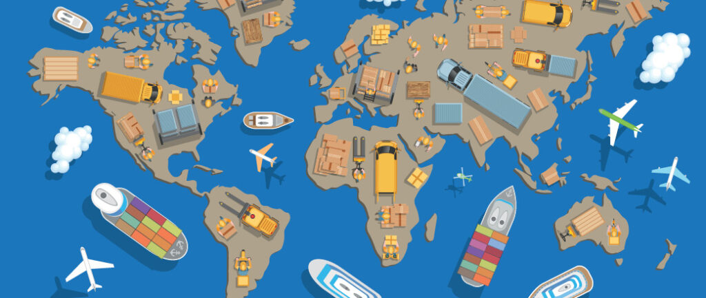 Multimodal logistics creates efficiency and servinc gains across the global supply chain.