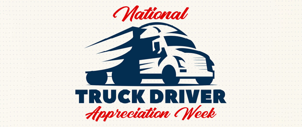 National Truck Driver Appreciation Week logo