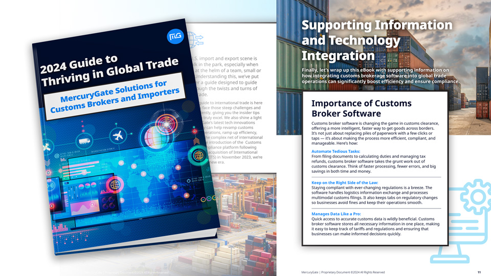 Global Trade Solutions For Customs Brokers & Importers | eBook